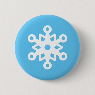 Cute Snowflake Ronde Button 5,7 Cm