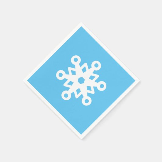 Cute Snowflake Servet (Hoek)