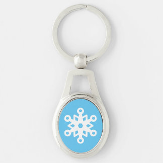 Cute Snowflake Sleutelhanger