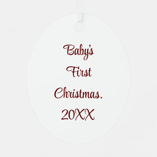 Cute Snowman 1-kerstversiering Metalen Ornament (Achterkant)