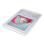 Cute Snowman Badmat (Gekanteld)