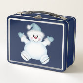 Cute Snowman Blue Metal Ltd Box (Voorkant)