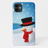 Cute Snowman Case-Mate iPhone Case (Achterkant)