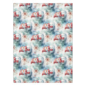 Cute Snowman Christmas  Tafelkleed (Voorkant)