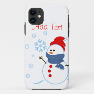 Cute Snowman Design Case-Mate iPhone Case