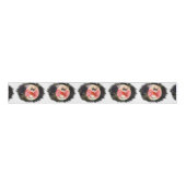 Cute Snowman Face Grosgrain Lint (Voorkant)