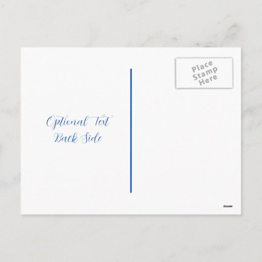 Cute Snowman Feestdagenkaart (Achterkant)