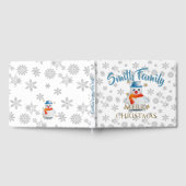 Cute Snowman Gastenboek (Volledig)