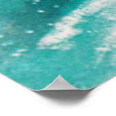 Cute Snowman Girl Poster (Hoek)