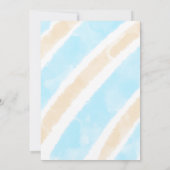 Cute Snowman Holding met kerstlichten - Gepersonal Kaart (Achterkant)