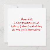 Cute Snowman Holiday Party Invitation All Occaise Kaart (Achterkant)