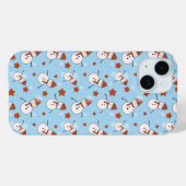 Cute Snowman Holiday Phone Case (Achterkant (horizontaal))