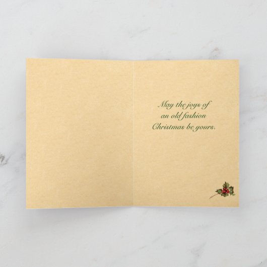 Cute Snowman Kaart (Binnen)