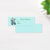 Cute Snowman-kerstcadeaus Mini Visitekaartjes (Bureau)