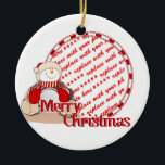 Cute Snowman Kerstfoto Lijst Keramisch Ornament<br><div class="desc">De Lijsten4you Store heeft fotolijsten voor feestdagen, verjaardagen, speciale gebeurtenissen of enkel voor pret. Een familielid, vrienden, huisdieren, klasgenoten, of bedrijfsfoto's kunnen aan dit punt worden toegevoegd! Gebruik de knop KLANTBEKEND IT om aan de slag te gaan en een goede pasvorm te bieden. Gelieve te klikken - LIJSTEN4You - in...</div>