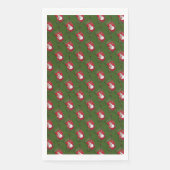 Cute Snowman-kerststaart-patroon Servet (Voorkant)