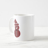 Cute Snowman Koffiemok (Voorkant links)
