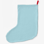 Cute Snowman Large Kerstmis Stocking Grote Kerstsok (Achterkant)