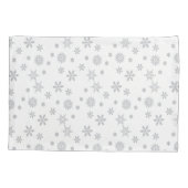 Cute Snowman met kerstboompiloot Hoesje Kussensloop (Achterkant)