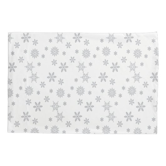 Cute Snowman met kerstboompiloot Hoesje Kussensloop (Achterkant)