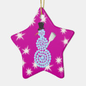 Cute Snowman Ornament (Links)