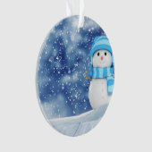 Cute Snowman Ornament (voorkant)