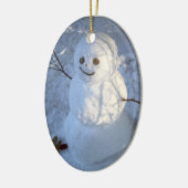 Cute Snowman Ornament (Links)