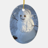 Cute Snowman Ornament (Voorkant)