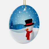 Cute Snowman Ornament (Rechts)