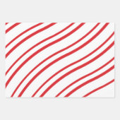 Cute Snowman Roze kerstmix Inpakpapier Vel (Voorkant)