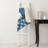 Cute Snowman Sherpa Deken (In situ)