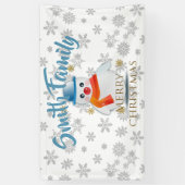 Cute Snowman Spandoek (Verticaal)