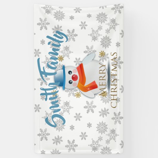 Cute Snowman Spandoek (Verticaal)