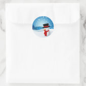 Cute Snowman Sticker (Tas)