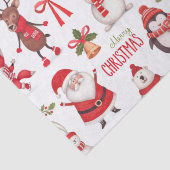 Cute Snowman Tissue Paper Tissuepapier (Detail)