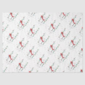 Cute Snowman Tissuepapier (Voorkant)