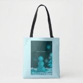 Cute Snowman Tote Bag (Voorkant)
