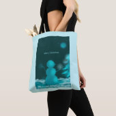Cute Snowman Tote Bag (Dichtbij)