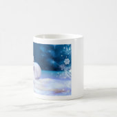 Cute Snowman Winter / Christmas Mug Koffiemok (Center)