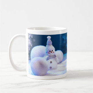 Cute Snowman Winter / Christmas Mug Koffiemok