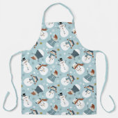 Cute Snowmen Schort (Voorkant)