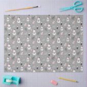 Cute Snowmen Tissue Paper Tissuepapier (Craft)