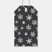 Cute Snowy Beer kerstfeestdag cadeautjes Labels Cadeaulabel (Achterkant)