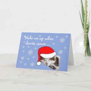 Cute Snowy Kerstmis Feestdagen Kaart