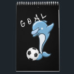 Cute Soccer Dabbing Dolphin Soccer Kalender<br><div class="desc">Cute Soccer Dabbing Dolphin Soccer</div>