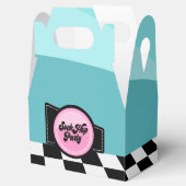 Cute Sock Hop Fifties party Bedankdoosjes (Geopend)