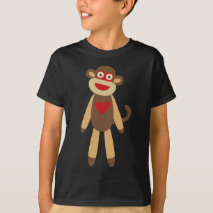 Cute Sock Monkey T-shirt