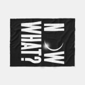 Cute Solar Eclipse August 2017 Fleece Deken (Voorkant (Horizontaal))