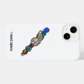 Cute Solar System Case-Mate iPhone Case (Achterkant (horizontaal))