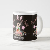 Cute some bunny loves teaching mug grote koffiekop (Voorkant rechts)